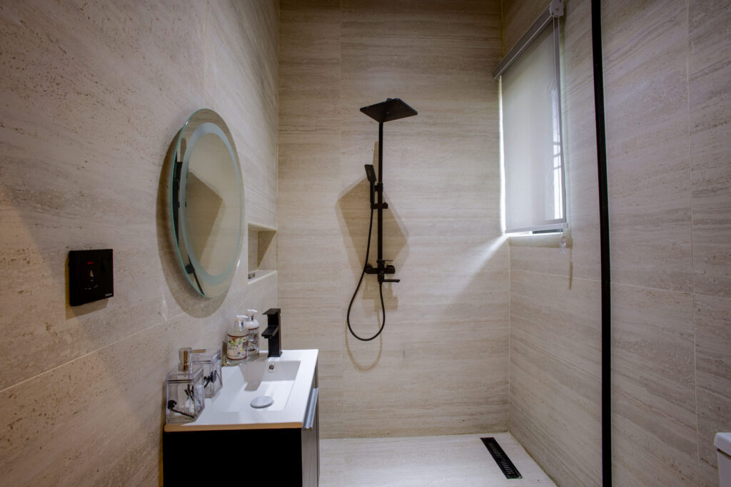 Bathroom interior at Brum Height 7
