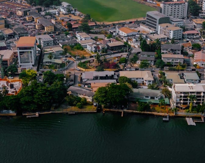 Drone Footage of Lekki lagos island