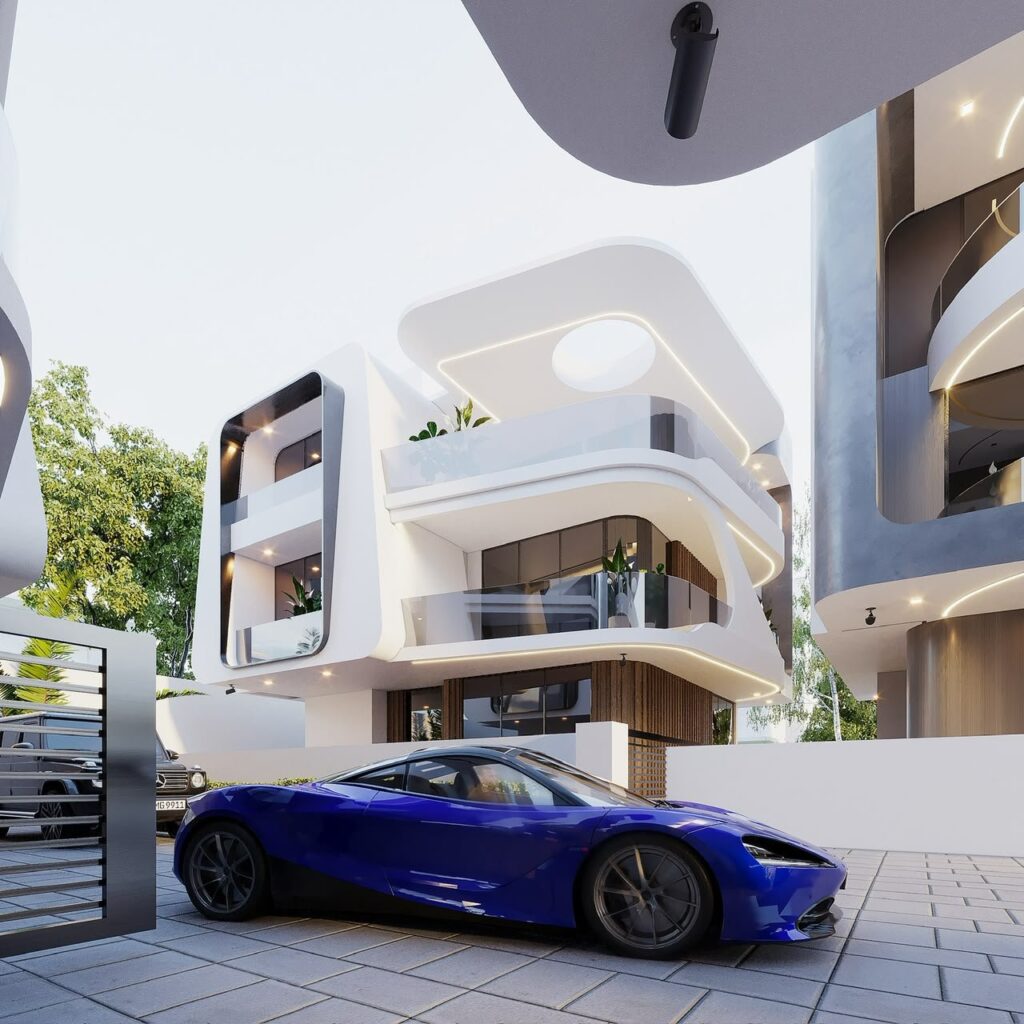 View 2 of the Brum Vertex 6 development